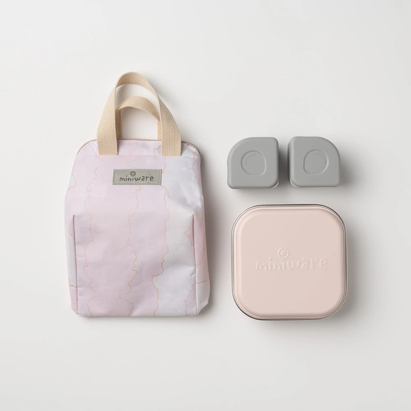 Miniware Meal Tote – Pink Cloud