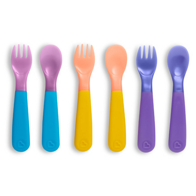 Munchkin ColorReveal™ Color Changing Toddler Forks & Spoons 6Pk