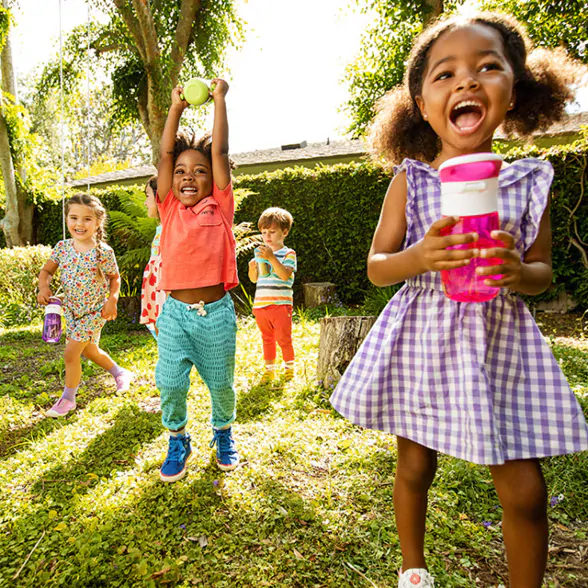 Munchkin Flip & Go™ Straw Cup 12Oz - Pink