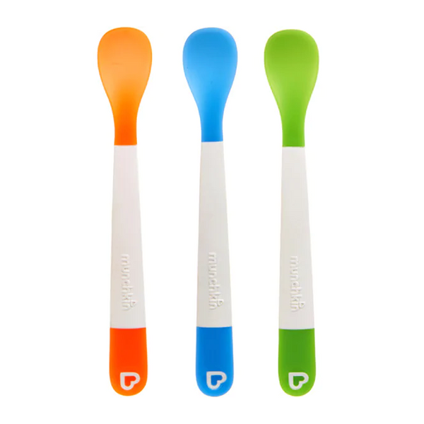 Munchkin - 2Pk Gentle Scoop Spoons, Blue/Green