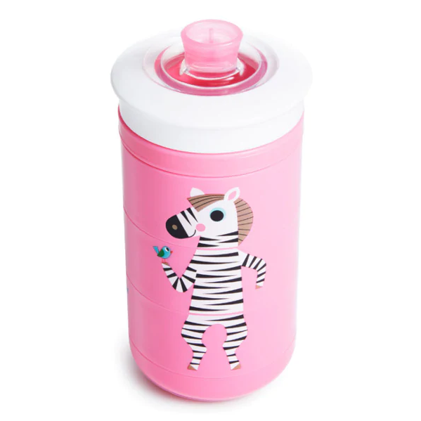 Munchkin Twisty™ Mix & Match Animals Bite-Proof Sippy Cup 9Oz - Pink