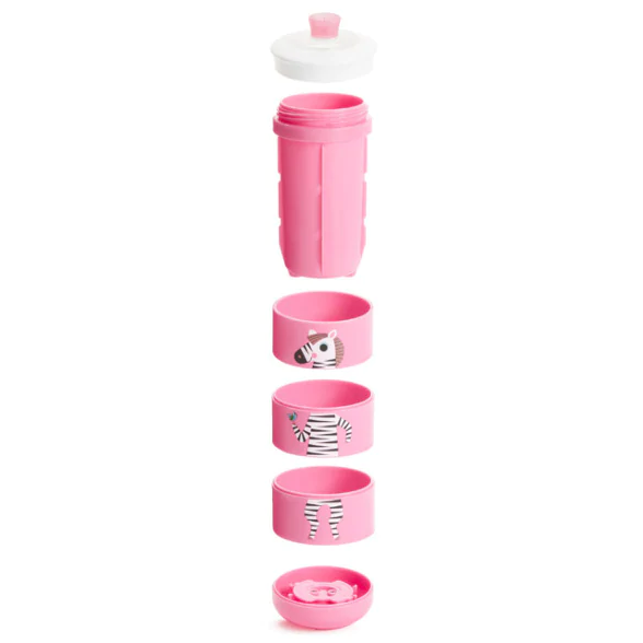 Munchkin Twisty™ Mix & Match Animals Bite-Proof Sippy Cup 9Oz - Pink