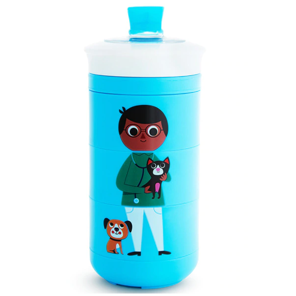 Munchkin Twisty™ Mix & Match Characters Bite-Proof Sippy Cup 9Oz - Blue