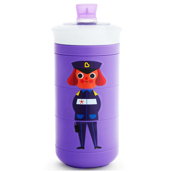 Munchkin Twisty™ Mix & Match Characters Bite-Proof Sippy Cup 9Oz - Purple