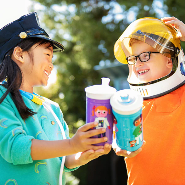 Munchkin Twisty™ Mix & Match Characters Bite-Proof Sippy Cup 9Oz - Purple