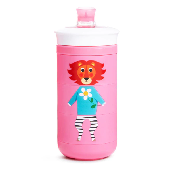 Munchkin Twisty™ Mix & Match Animals Bite-Proof Sippy Cup 9Oz - Pink