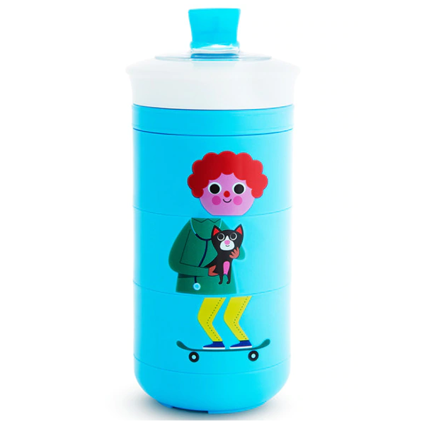Munchkin Twisty™ Mix & Match Characters Bite-Proof Sippy Cup 9Oz - Blue