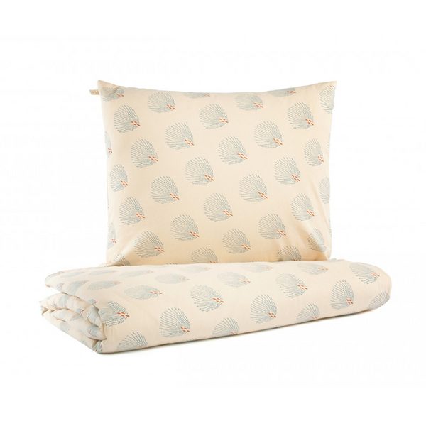 Nobodinoz Himalaya Duvet Blue Gatsby/Cream