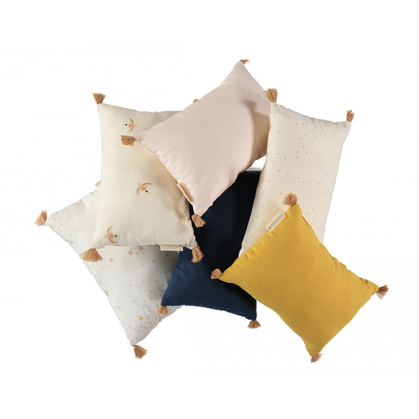 Nobodinoz Sumblim Cushion Nude Haiku Birds/ Natural