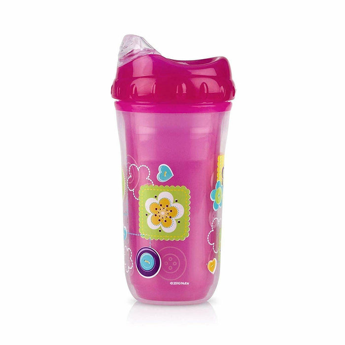 NUBY INSULATED COOL SIPPER - PINK