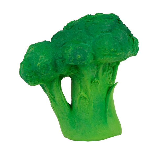Oli & Carol - 巴塞隆拿100%天然橡膠牙膠玩具/沖涼玩具 - Brucy the Broccoli
