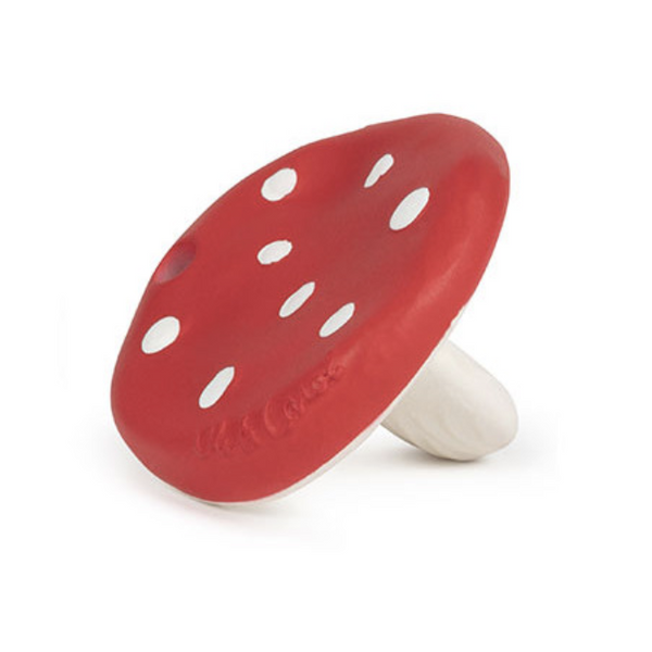 Oli & Carol Chewy-To-Go Spotty the Mushroom Teether