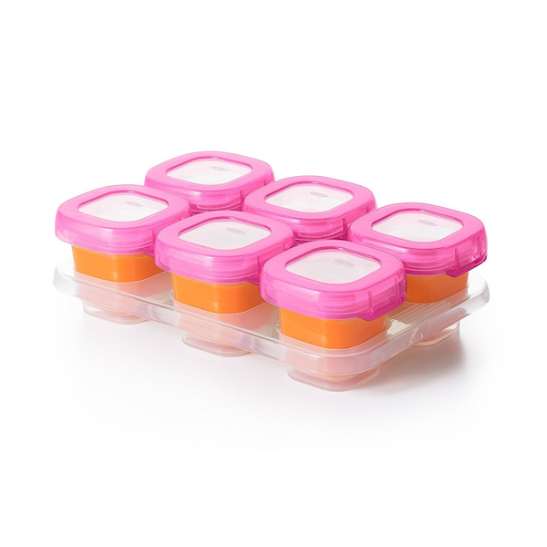 Oxo Tot Baby Blocks Freezer Storage Containers 2Oz – Pink