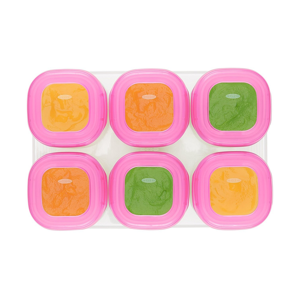 Oxo Tot Baby Blocks Freezer Storage Containers 2Oz – Pink