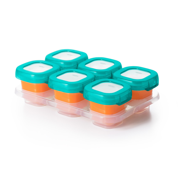 Oxo Tot Baby Blocks Freezer Storage Containers 2Oz – Teal