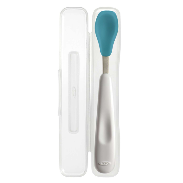 Oxo Tot On-The-Go Feeding Spoon – Aqua