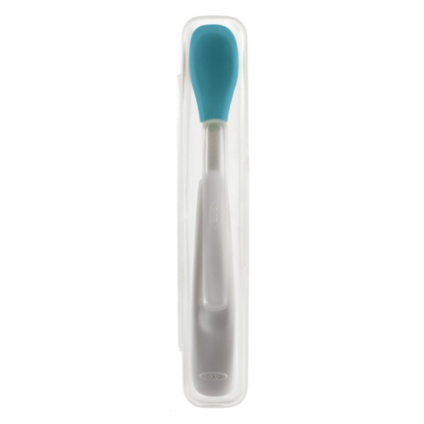 Oxo Tot On-The-Go Feeding Spoon – Aqua