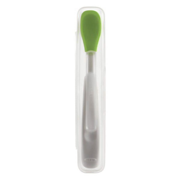 Oxo Tot On-The-Go Feeding Spoon – Green