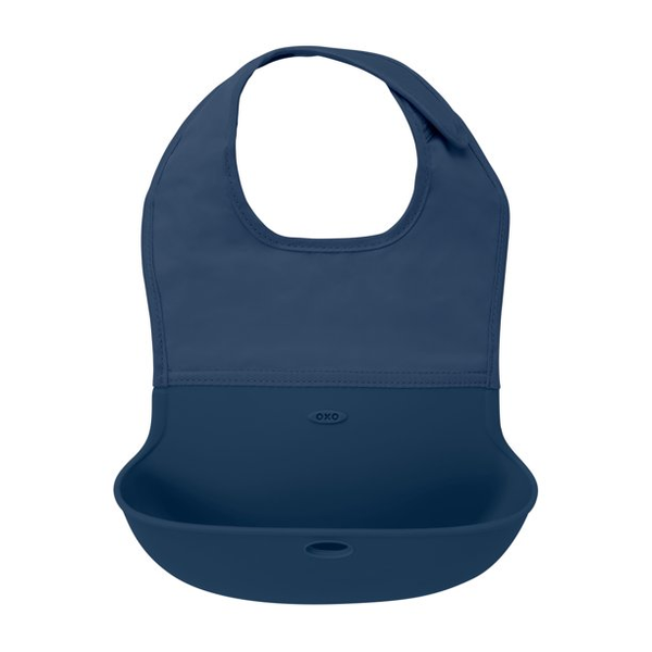 Oxo Tot Roll-Up Bib – Navy