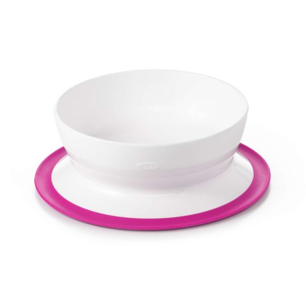 Oxo Tot Stick & Stay Suction Bowl 12Oz - Pink