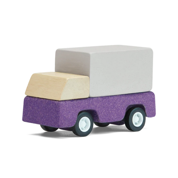 PlanToys Purple Delivery Truck