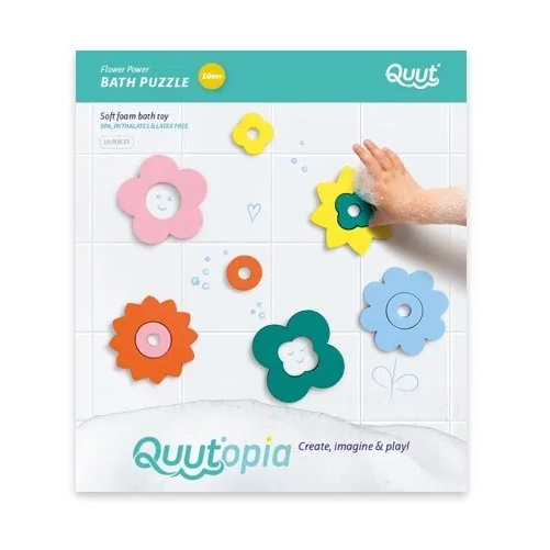 Quut Quutopia Flower Power Bath Puzzle