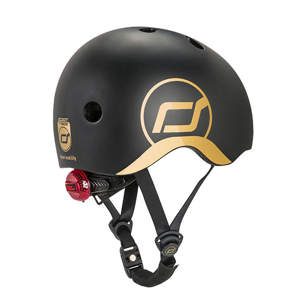 Scoot And Ride Baby Helmet (XXS-S) – Black Gold Limited