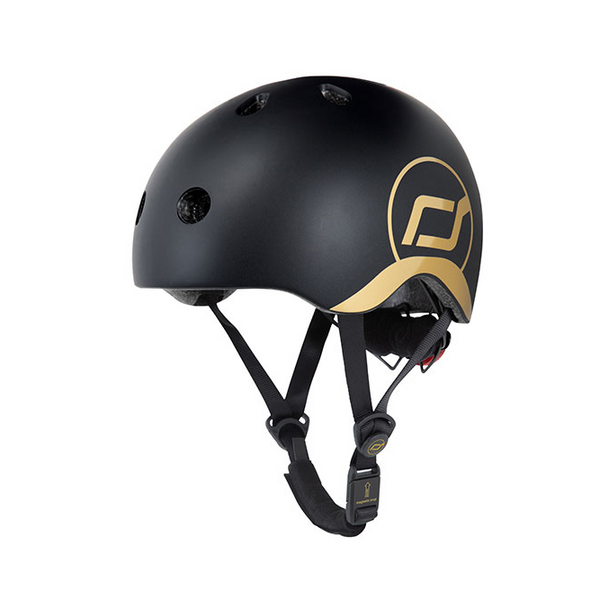 Scoot And Ride Baby Helmet (XXS-S) – Black Gold Limited