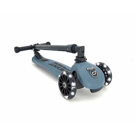 Scoot And Ride HighwayKick 3 LED - Steel