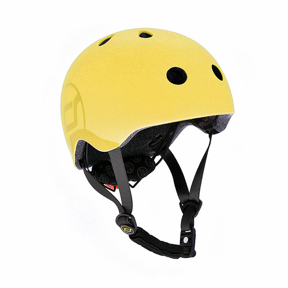 Scoot And Ride Kids Helmet (S-M) - Lemon