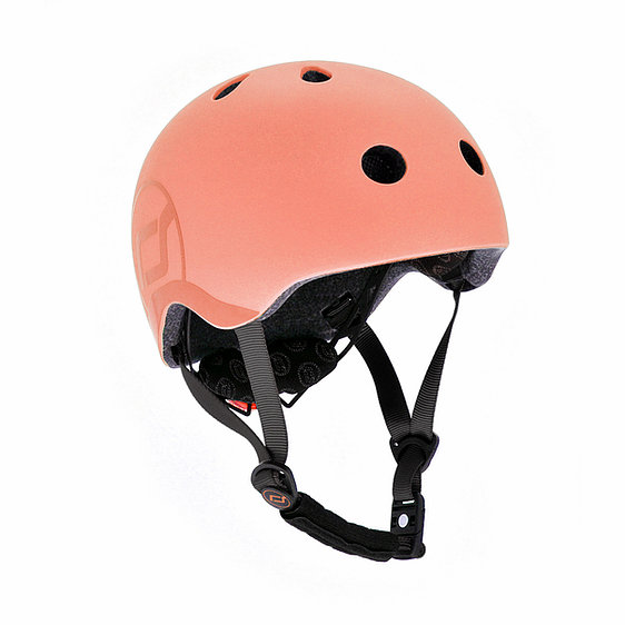 Scoot And Ride 可調校兒童頭盔頭盔 (S-M) – 橘紅色