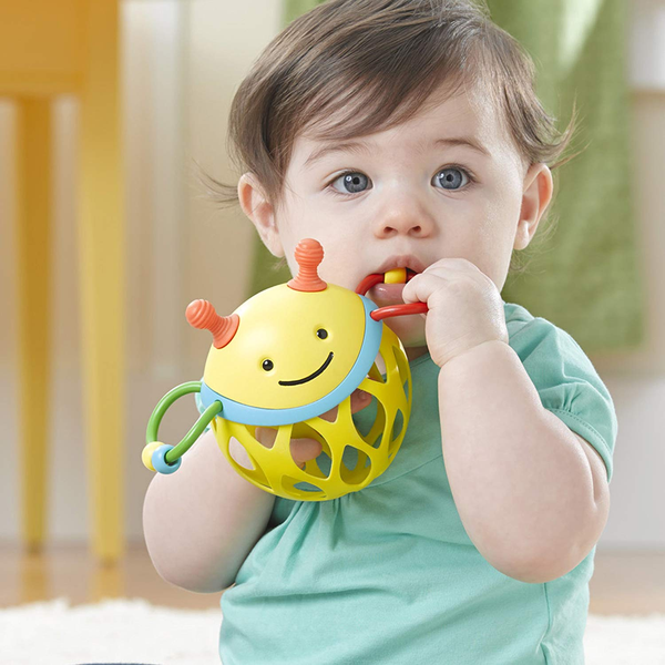 Skip Hop Explore & More Roll-Around Rattle - Bee