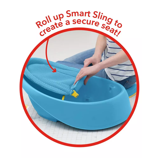 Skip Hop Moby Smart Sling ™ 3階段浴盆連淋浴網架 - 藍色