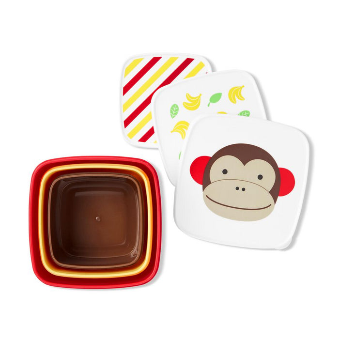 Skip Hop Zoo 可愛動物園零食盒套裝 - 猴子