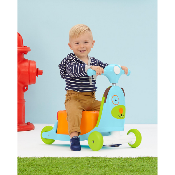 Skip Hop Zoo 3-In-1 Ride On Toy - Dog