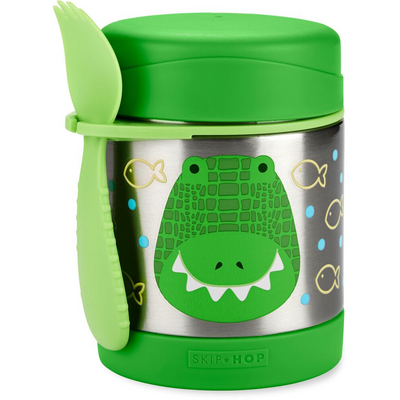 Skip Hop Zoo Insulated Food Jar 325Ml - Crocodile