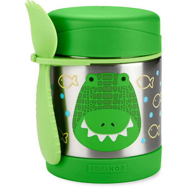 Skip Hop Zoo Insulated Food Jar 325Ml Crocodile Baby Sophie