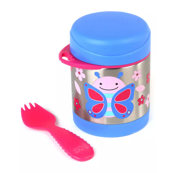 Skip Hop Zoo Insulated Food Jar 325ml - Butterfly