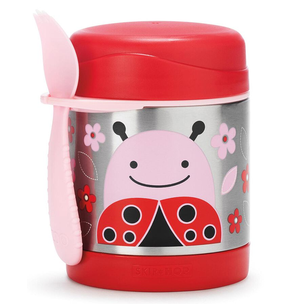 Skip Hop Zoo Insulated Food Jar 325ml - Ladybug