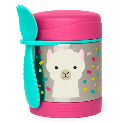 Skip Hop Zoo Insulated Food Jar 325ml - Llama