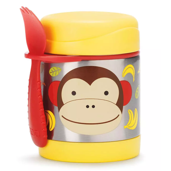 Skip Hop Zoo Insulated Food Jar 325ml - Monkey