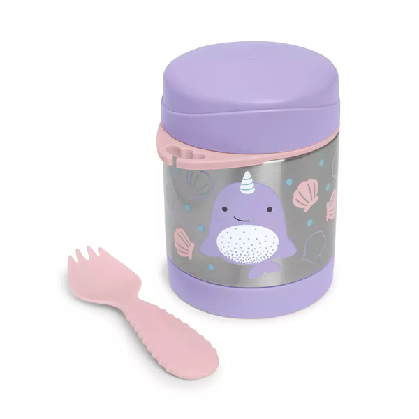 Skip Hop Zoo Insulated Food Jar 325ml - Narwhal