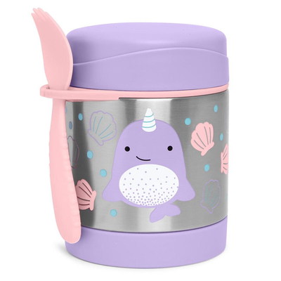 Skip Hop Zoo Insulated Food Jar 325ml - Narwhal