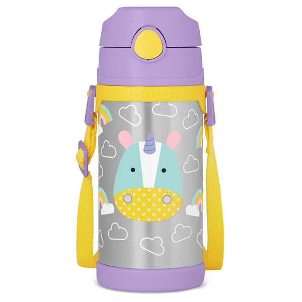 SKIP HOP ZOO INSULATED STAINLESS STEEL BOTTLE - UNICORN