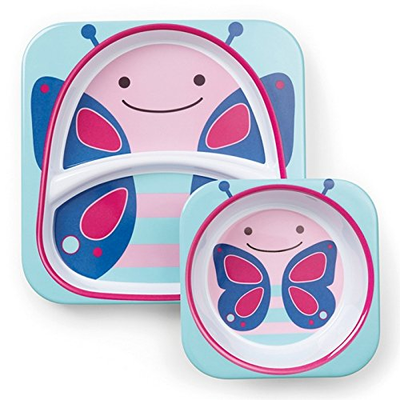 Skip Hop Zoo Melamine Set - Butterfly