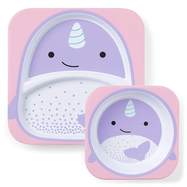 Skip Hop Zoo Melamine Set - Narwhal