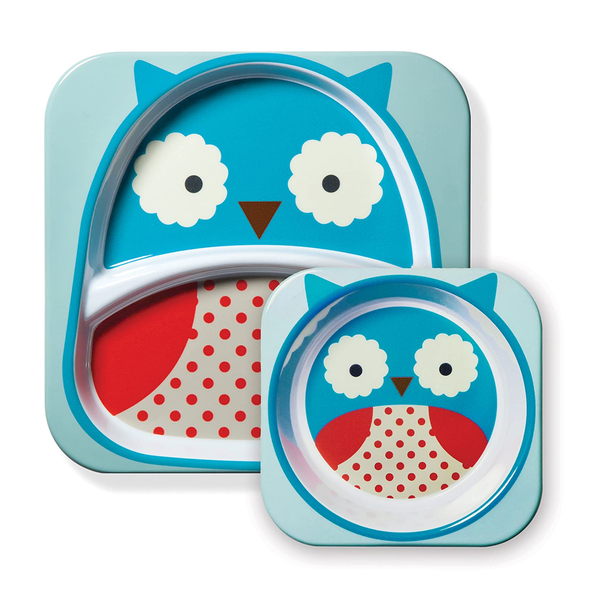 Skip Hop Zoo Melamine Set - Owl