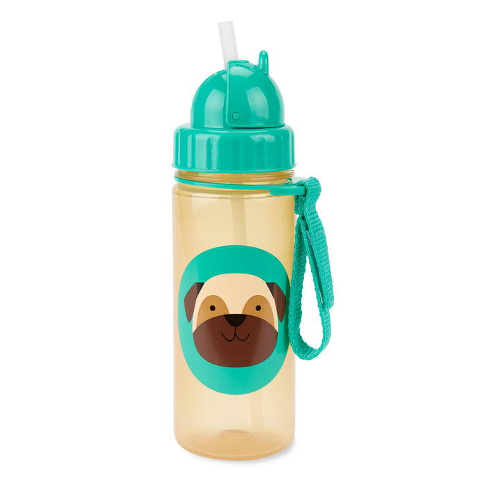 Skip Hop Zoo PP Straw Bottle 13 Oz – Pug