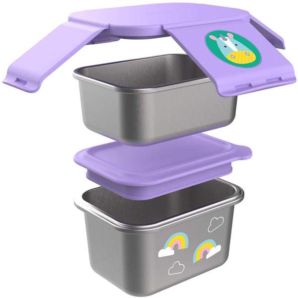 Skip Hop Zoo Stainless Steel Lunch Kit - Unicorn