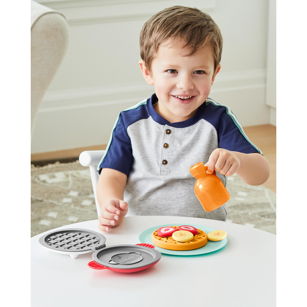 Skip Hop 可愛猴子窩夫餅早餐套裝